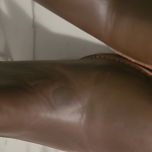 Jeffrey Campbell Cromwell Leather Ankle Boots Booties Sz 7.5 Brown Western Rodeo - Picture 7 of 16